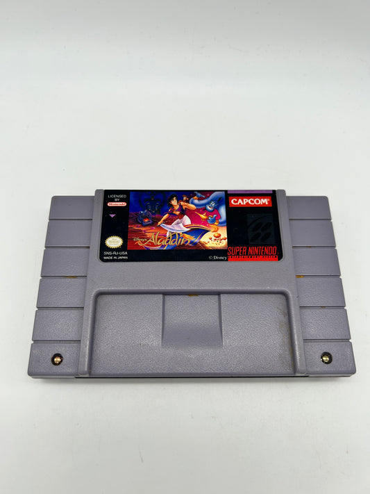 PiXEL-RETRO.COM : SUPER NINTENDO NES (SNES) GAME NTSC ALADDIN