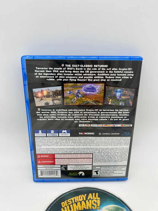 SONY PLAYSTATiON 4 [PS4] | DESTROY ALL HUMANS