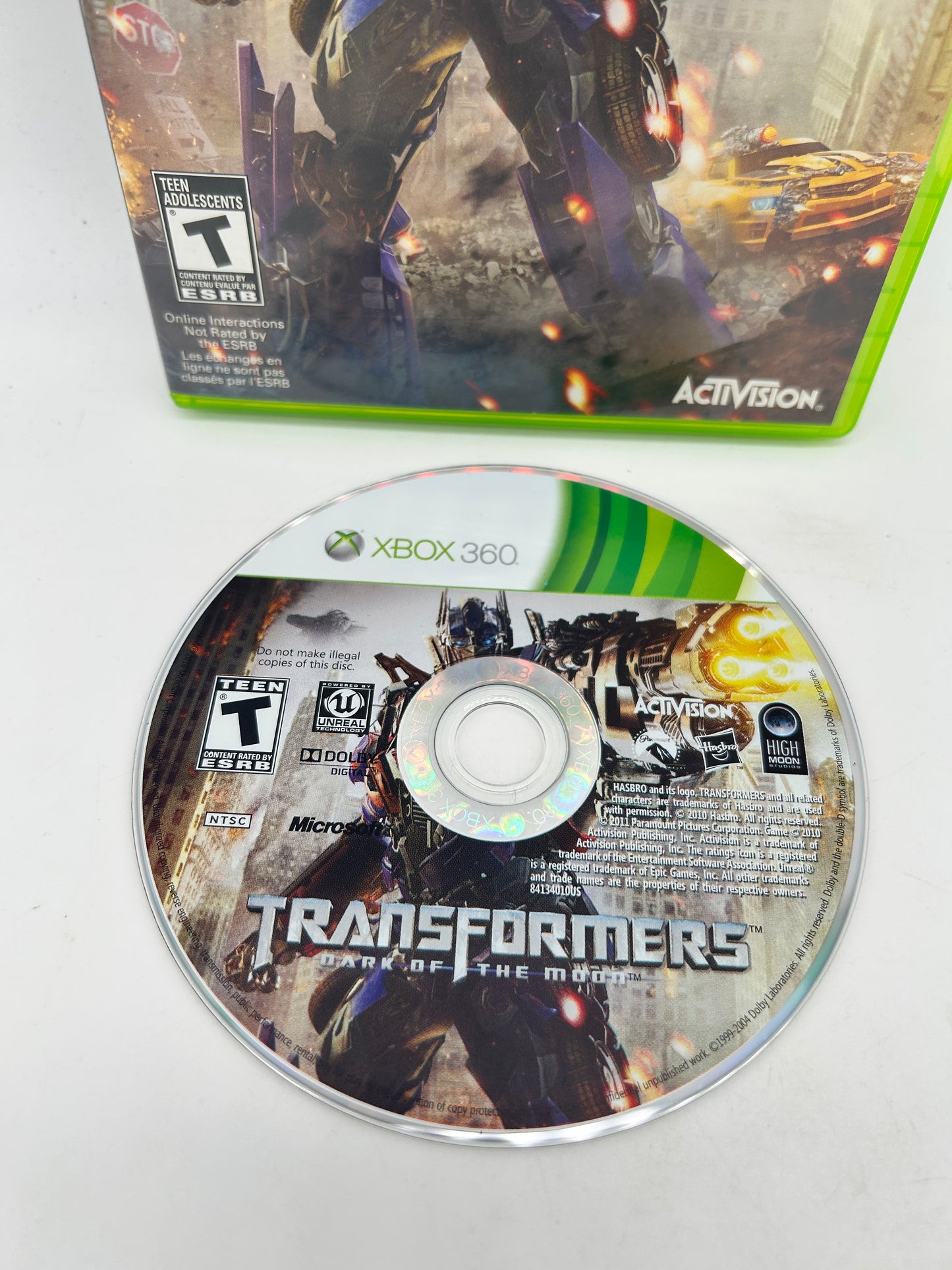 Microsoft XBOX 360 | TRANSFORMERS DARK OF THE MOON