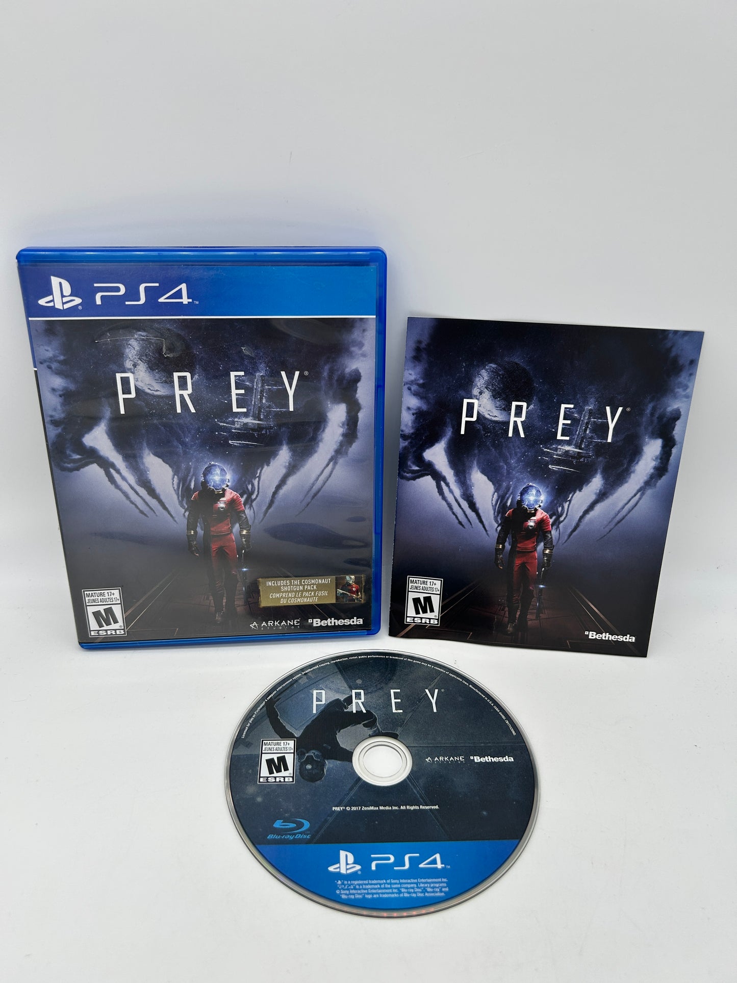 PiXEL-RETRO.COM : SONY PLAYSTATION 4 (PS4) COMPLETE CIB BOX MANUAL GAME NTSC PREY