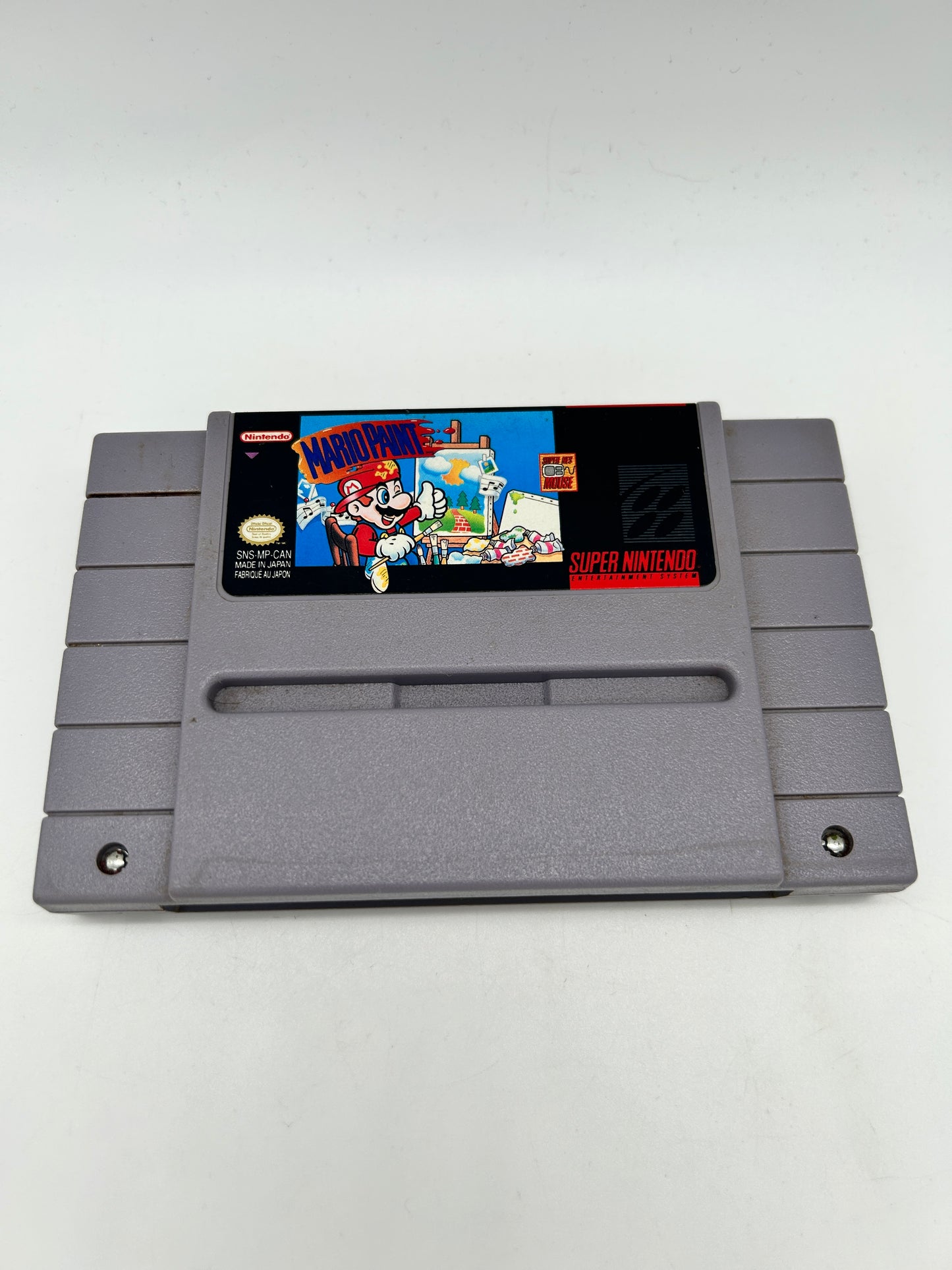 PiXEL-RETRO.COM : SUPER NINTENDO NES (SNES) GAME NTSC MARIO PAINT