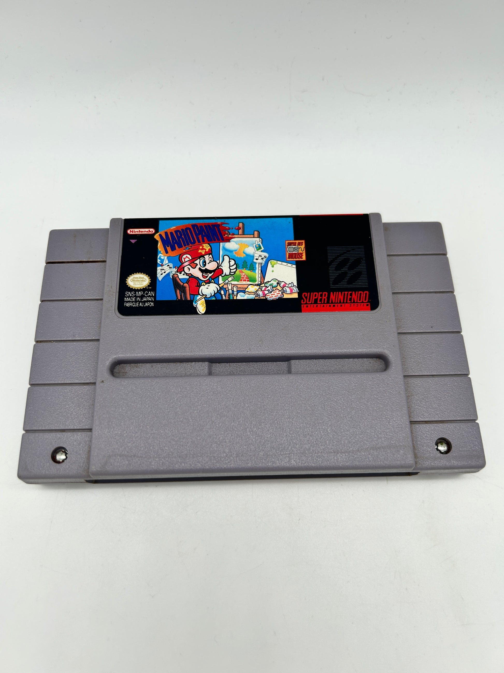PiXEL-RETRO.COM : SUPER NINTENDO NES (SNES) GAME NTSC MARIO PAINT