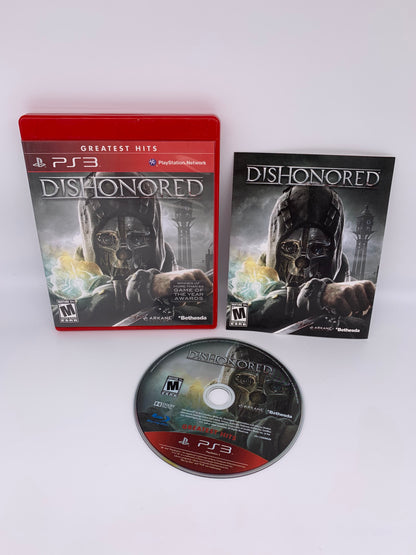 PiXEL-RETRO.COM : SONY PLAYSTATION 3 (PS3) COMPLET CIB BOX MANUAL GAME NTSC DISHONORED