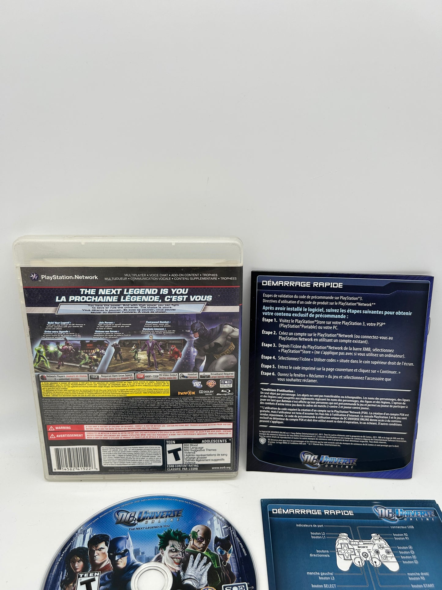 SONY PLAYSTATION 3 [PS3] | DC UNIVERSE ONLINE