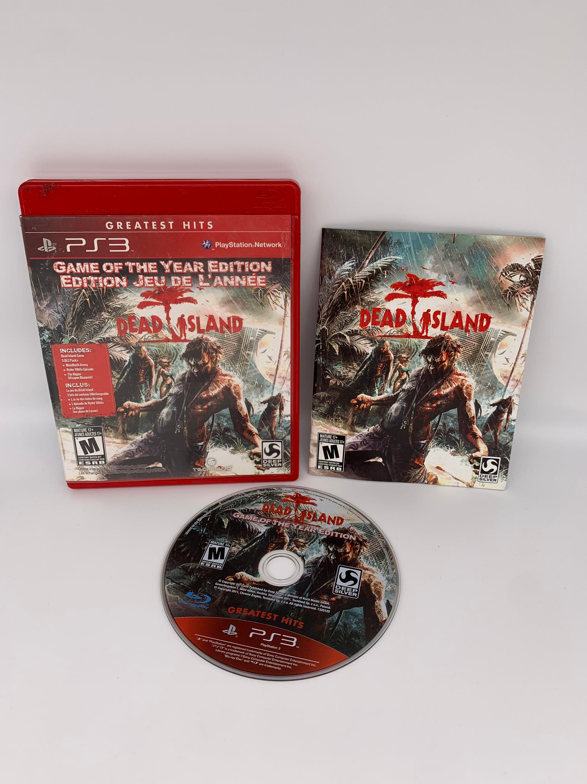 PiXEL-RETRO.COM : SONY PLAYSTATION 3 (PS3) COMPLET CIB BOX MANUAL GAME NTSC DEAD ISLAND