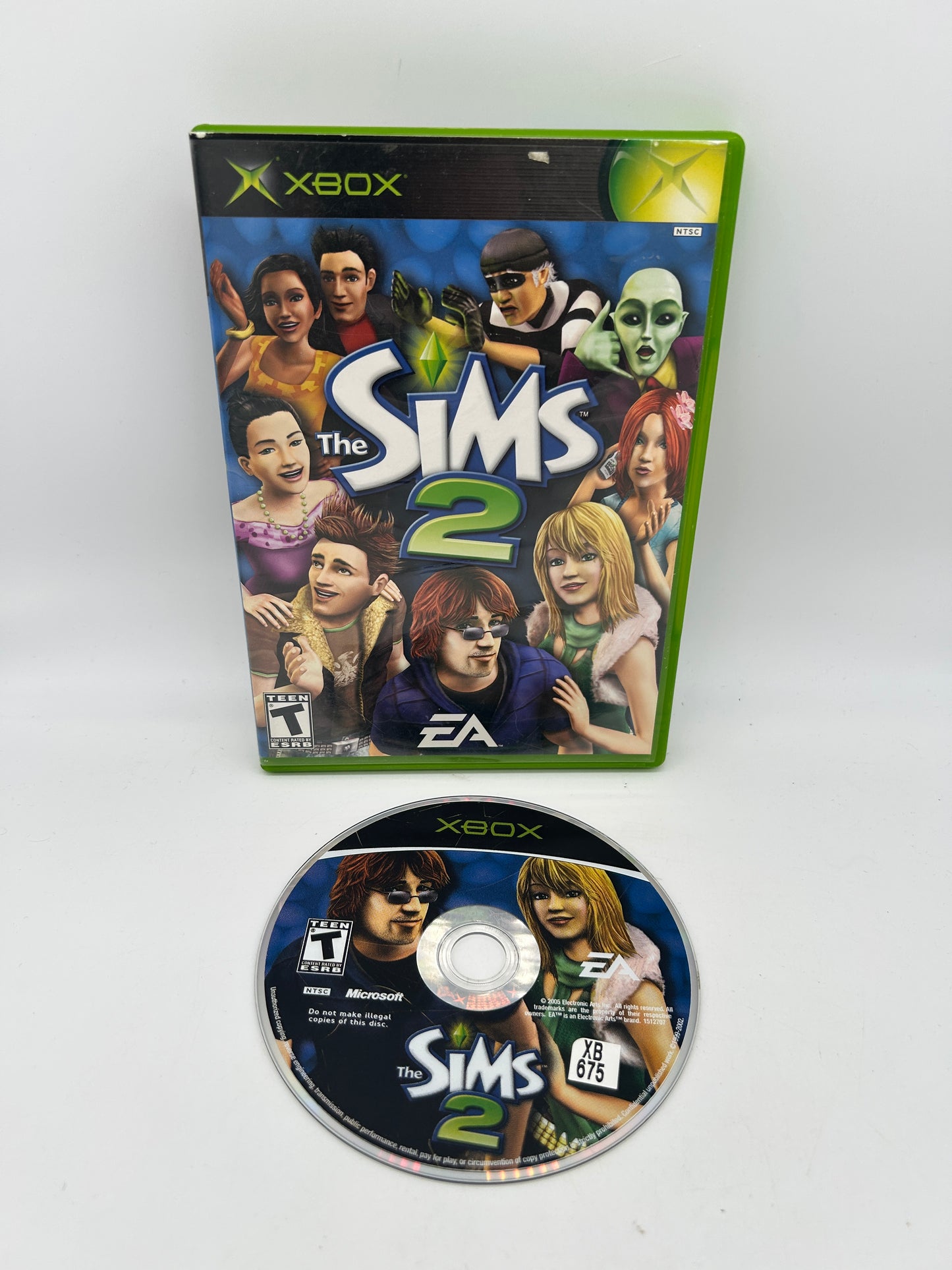 MiCROSOFT XBOX ORiGiNAL | THE SiMS 2