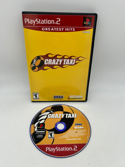 PiXEL-RETRO.COM : SONY PLAYSTATION 2 (PS2) COMPLET CIB BOX MANUAL GAME NTSC CRAZY TAXI