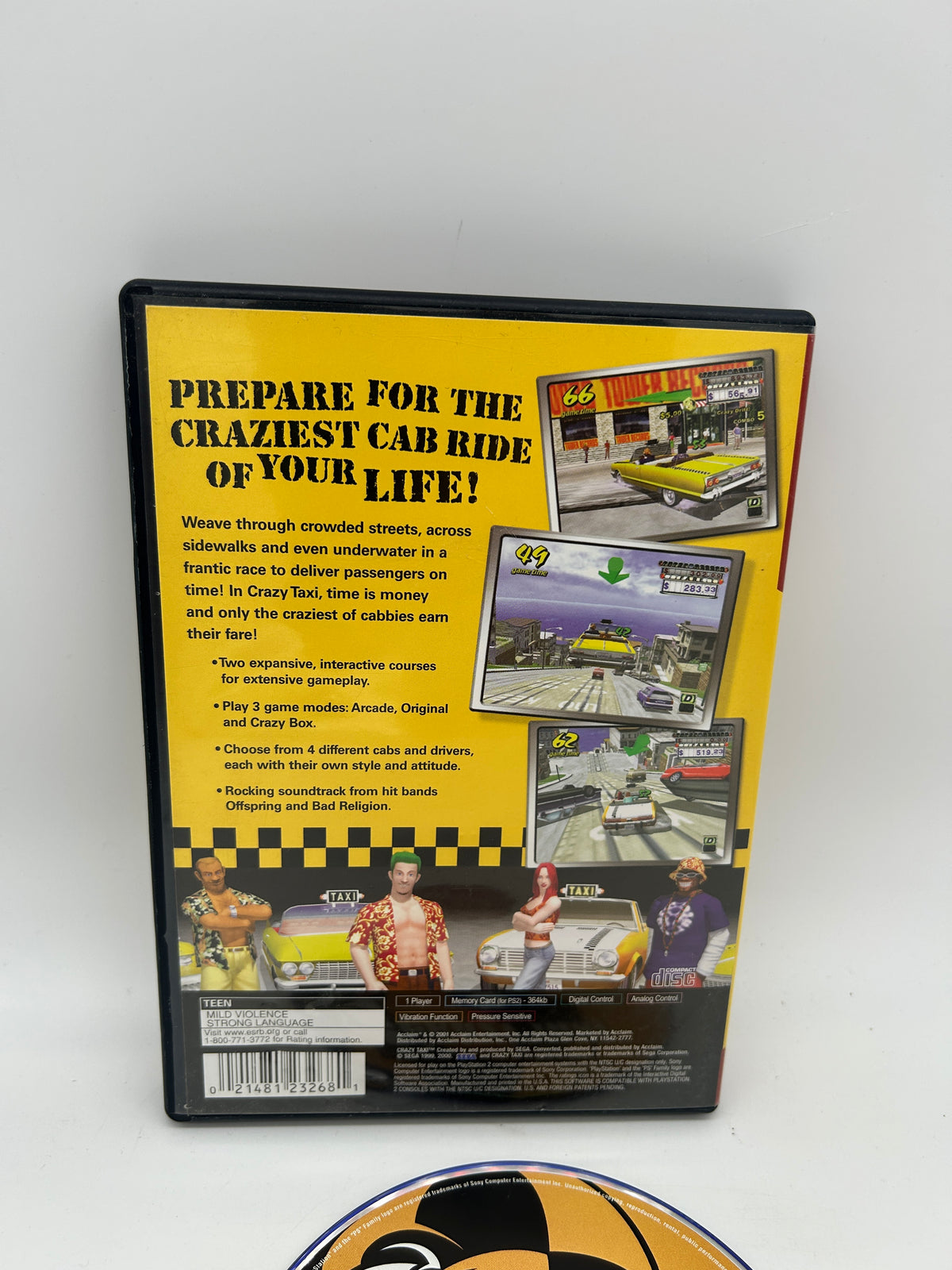 SONY PLAYSTATiON 2 [PS2] | CRAZY TAXi | GREATEST HiTS