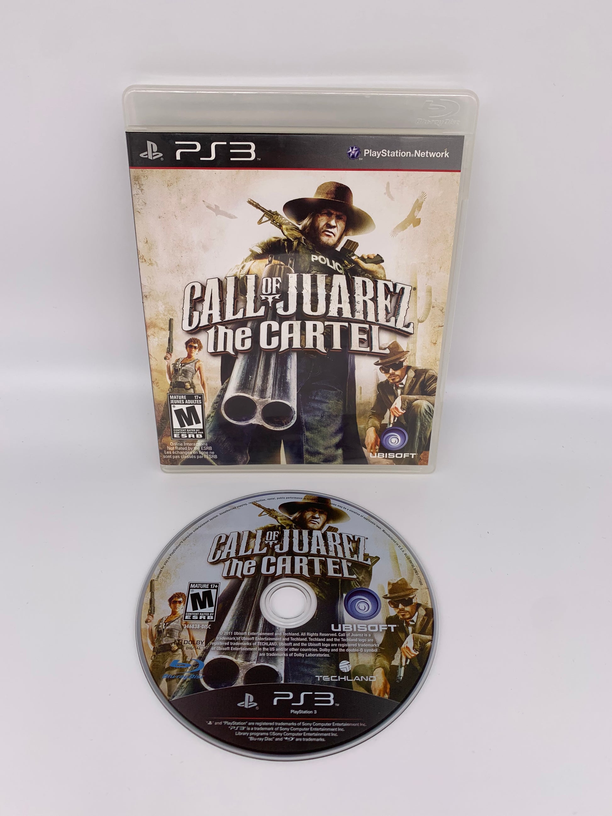 PiXEL-RETRO.COM : SONY PLAYSTATION 3 (PS3) COMPLET CIB BOX MANUAL GAME NTSC CALL OF JUAREZ THE CARTEL