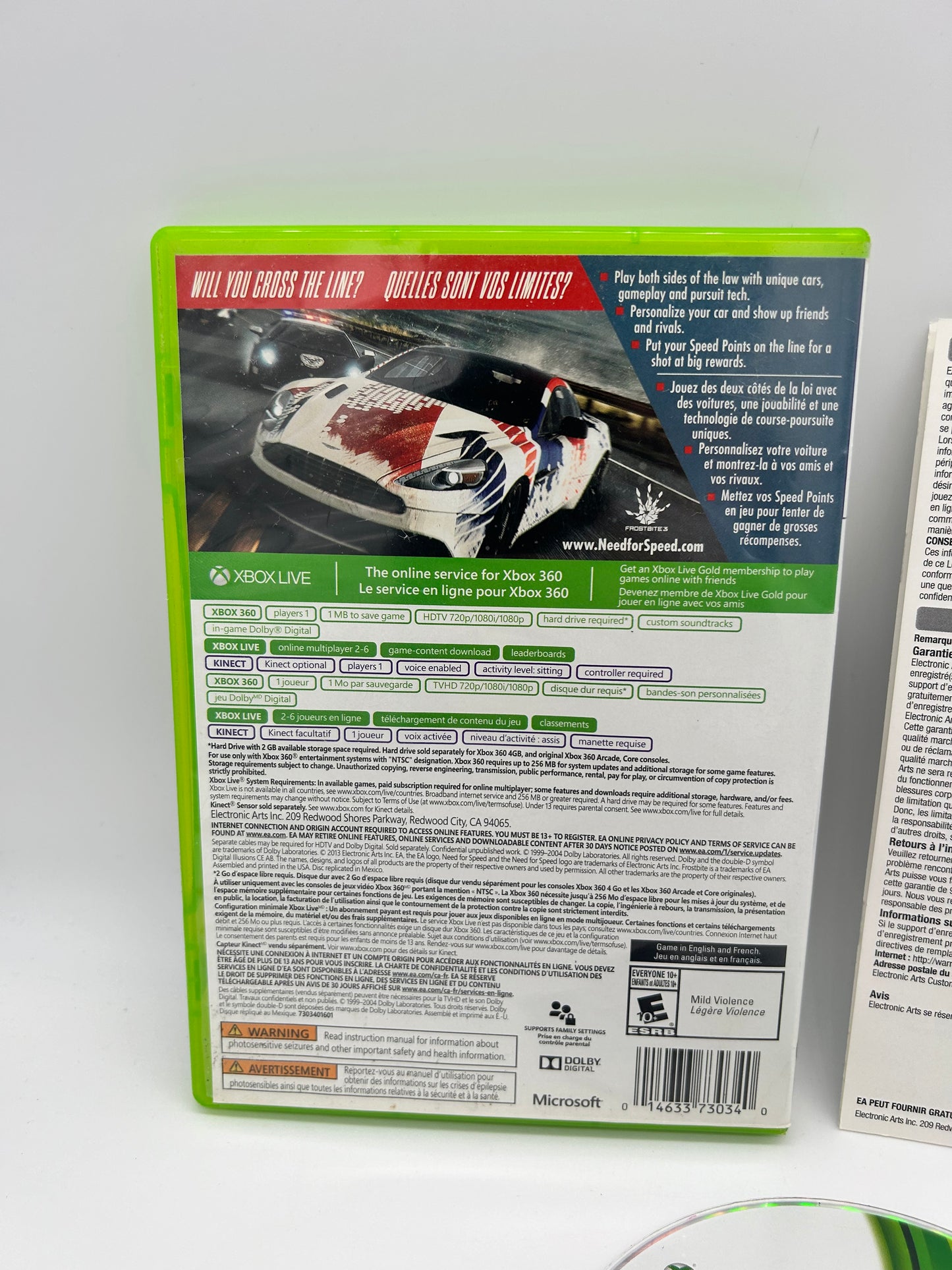 Microsoft XBOX 360 | NEED FOR SPEED RiVALS