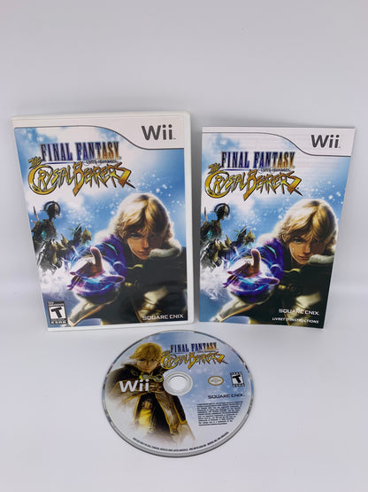 PiXEL-RETRO.COM : NINTENDO WII COMPLET CIB BOX MANUAL GAME NTSC FINAL FANTASY CRYSTAL CHRONICLES THE CRYSTAL BEARERS