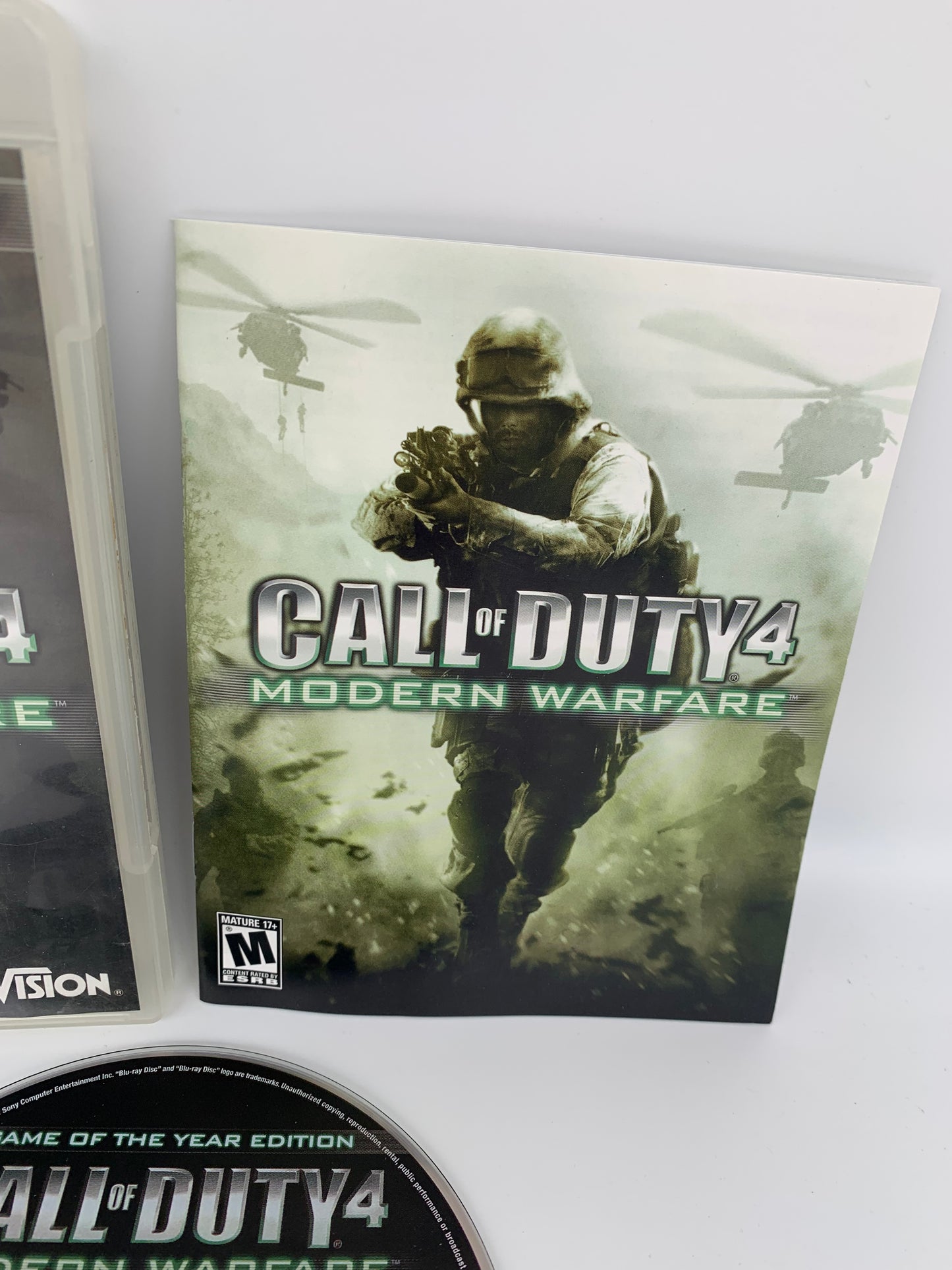 SONY PLAYSTATiON 3 [PS3] | CALL OF DUTY MODERN WARFARE 4 | GAME OF THE YEAR EDiTiON