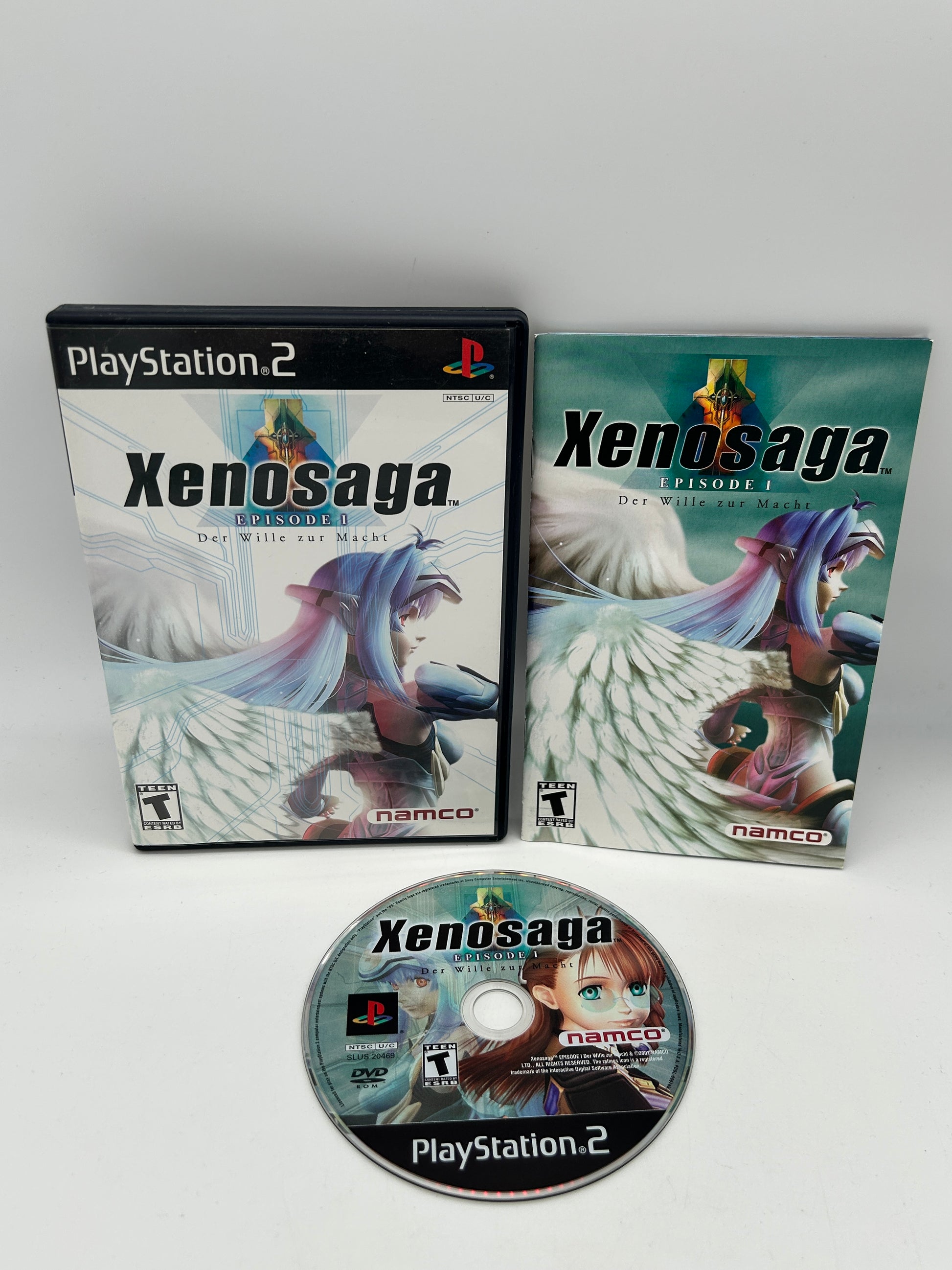 PiXEL-RETRO.COM : SONY PLAYSTATION 2 (PS2) COMPLET CIB BOX MANUAL GAME NTSC XENOSAGA EPISODE 1