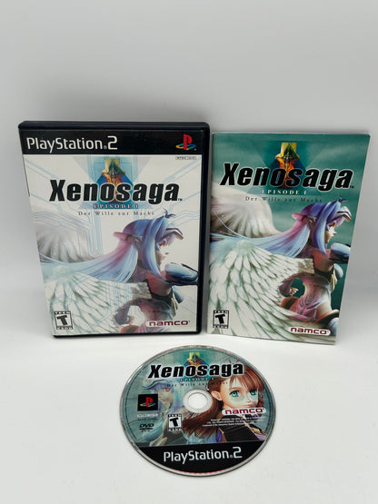 PiXEL-RETRO.COM : SONY PLAYSTATION 2 (PS2) COMPLET CIB BOX MANUAL GAME NTSC XENOSAGA EPISODE 1