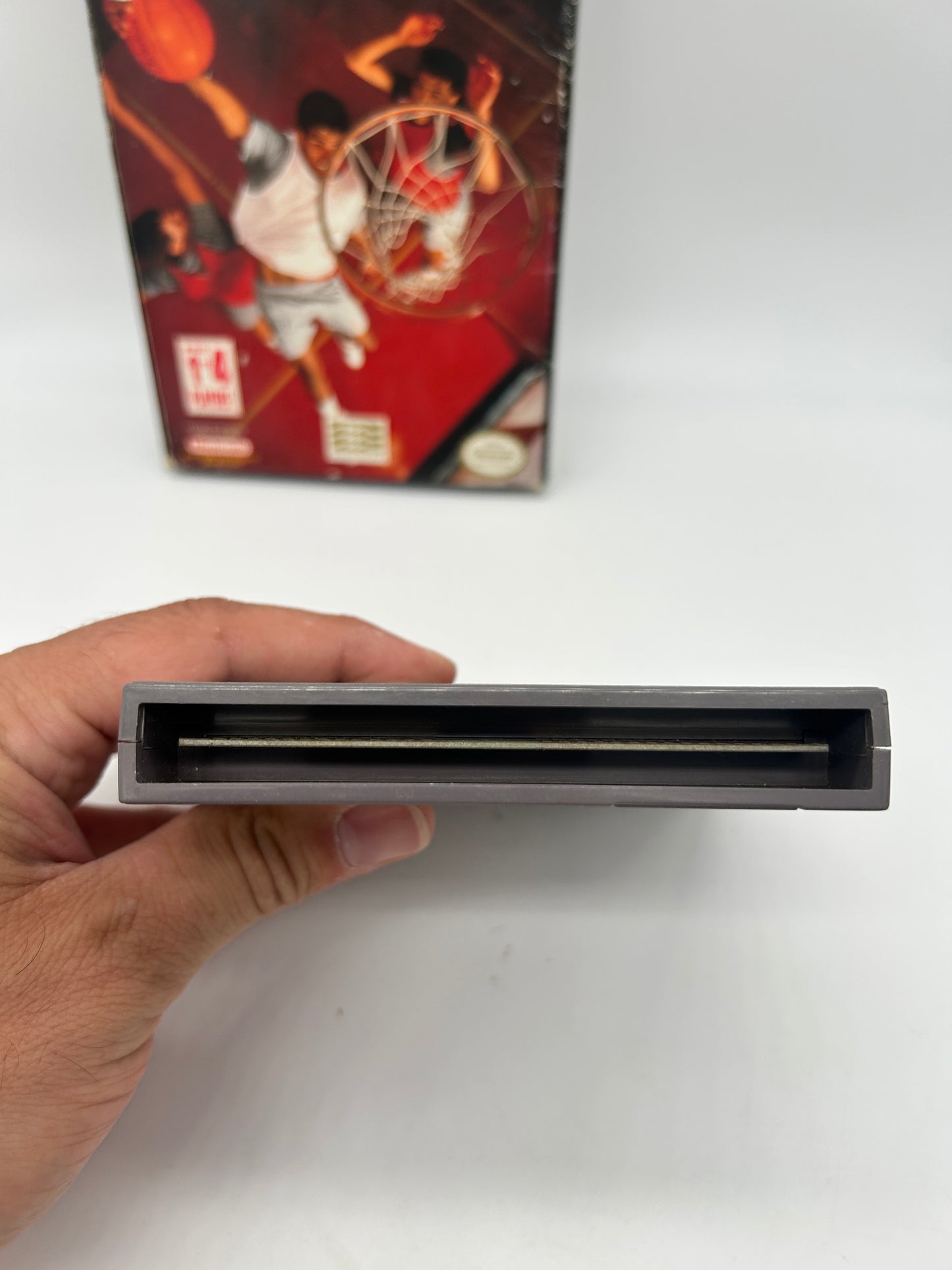 NINTENDO [NES] ORIGINAL | ROUNDBALL 2 ON 2 CHALLENGE