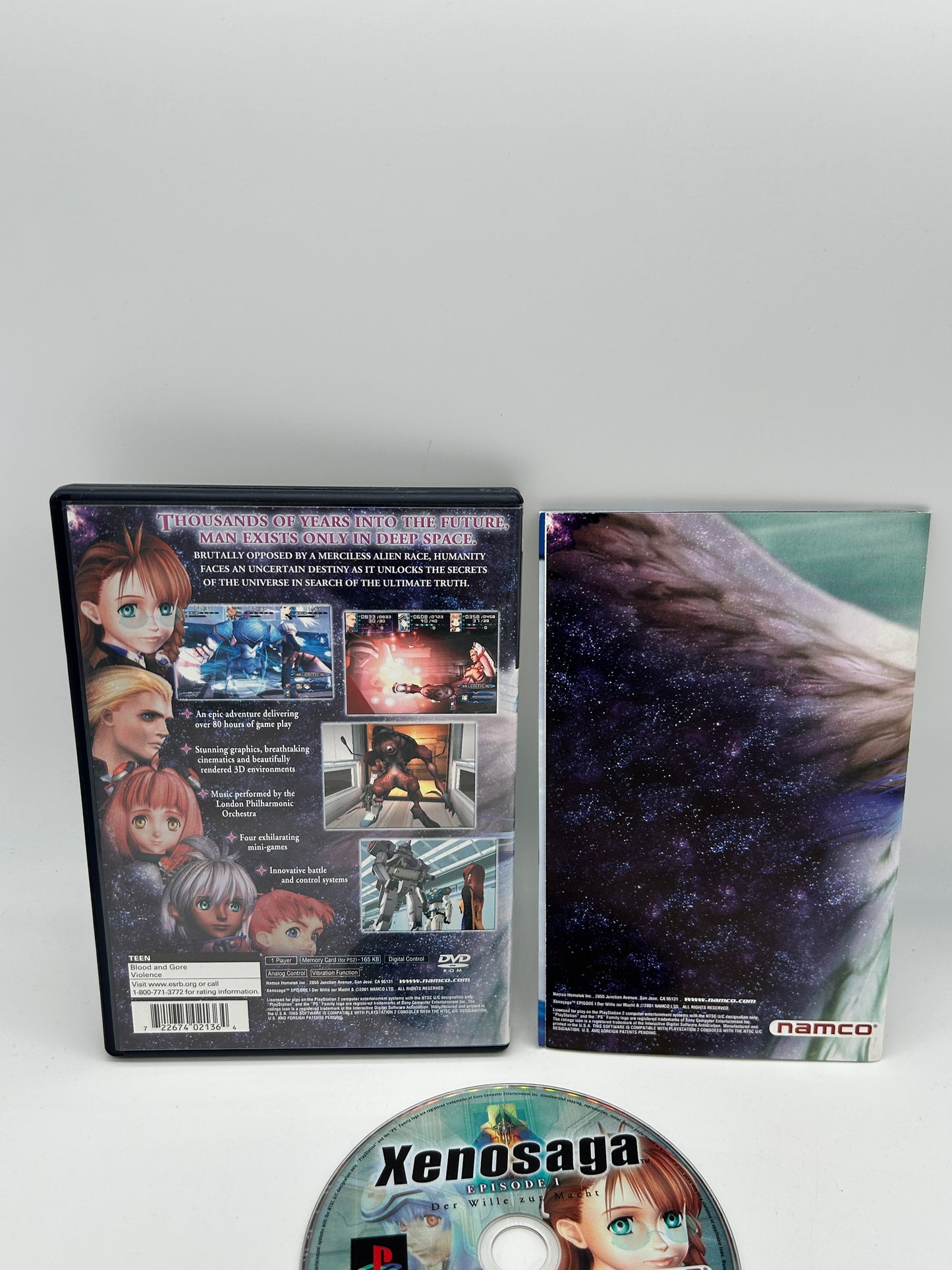 SONY PLAYSTATiON 2 [PS2] | XENOSAGA EPiSODE I DER WILLE ZUR MACHT