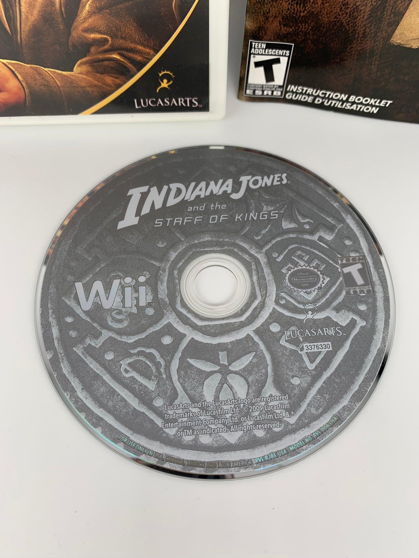 NiNTENDO Wii | iNDiANA JONES AND THE STAFF OF KiNGS