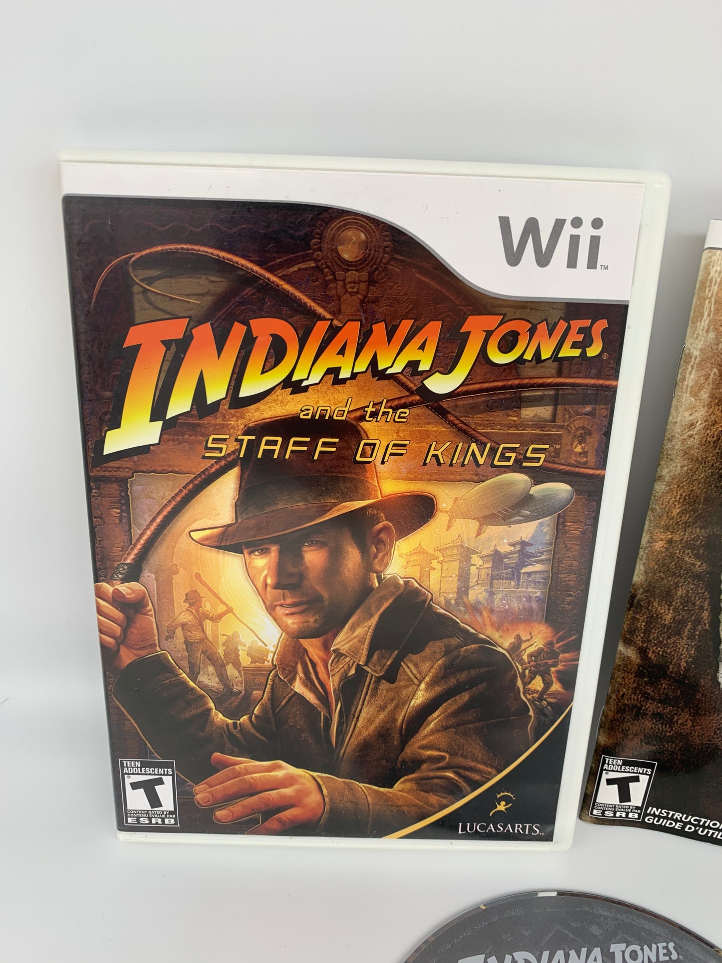 NiNTENDO Wii | iNDiANA JONES AND THE STAFF OF KiNGS