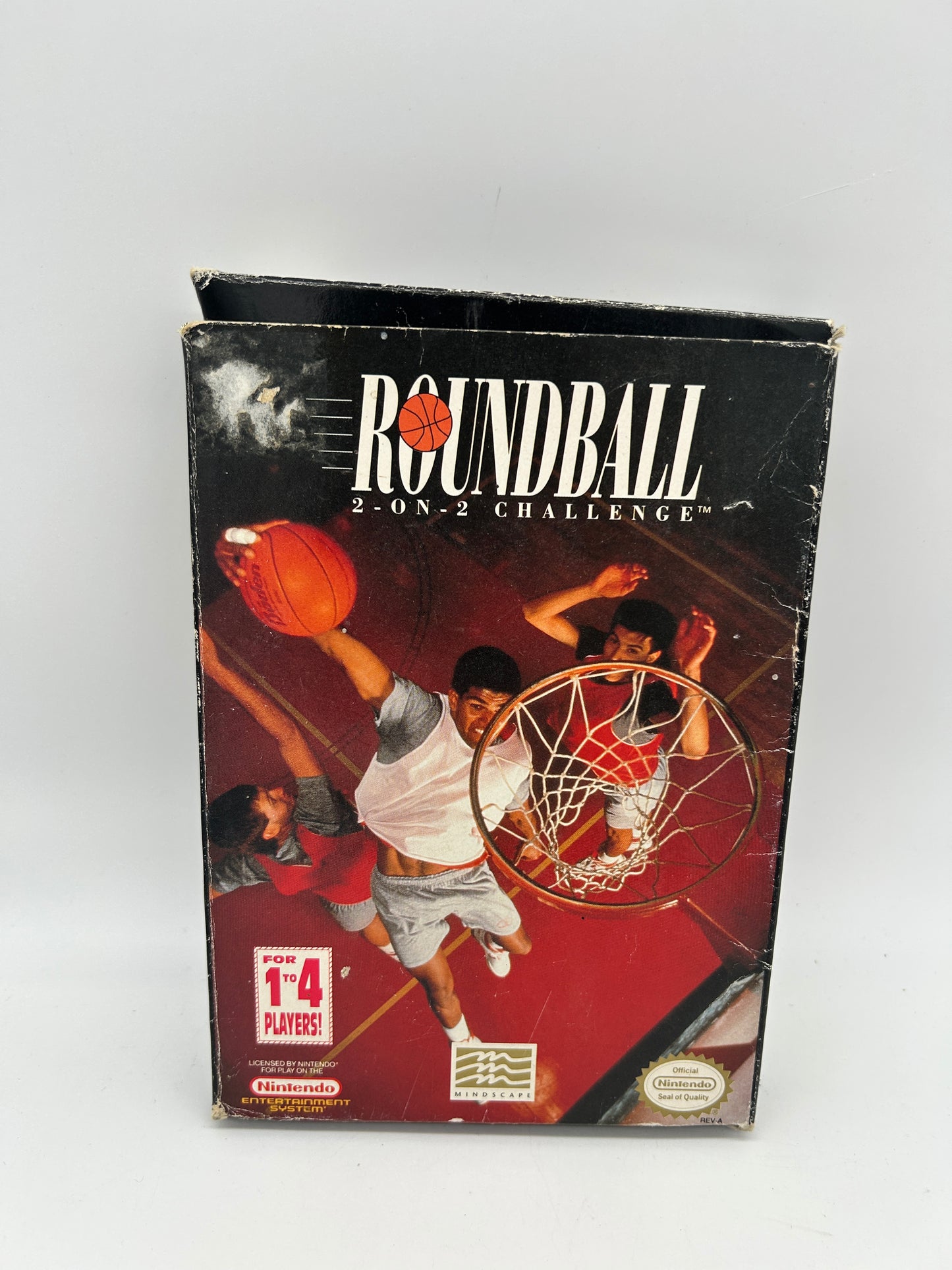 NINTENDO [NES] ORIGINAL | ROUNDBALL 2 ON 2 CHALLENGE