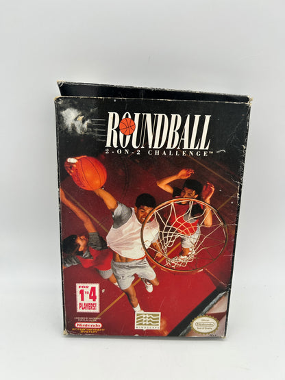 NINTENDO [NES] ORIGINAL | ROUNDBALL 2 ON 2 CHALLENGE