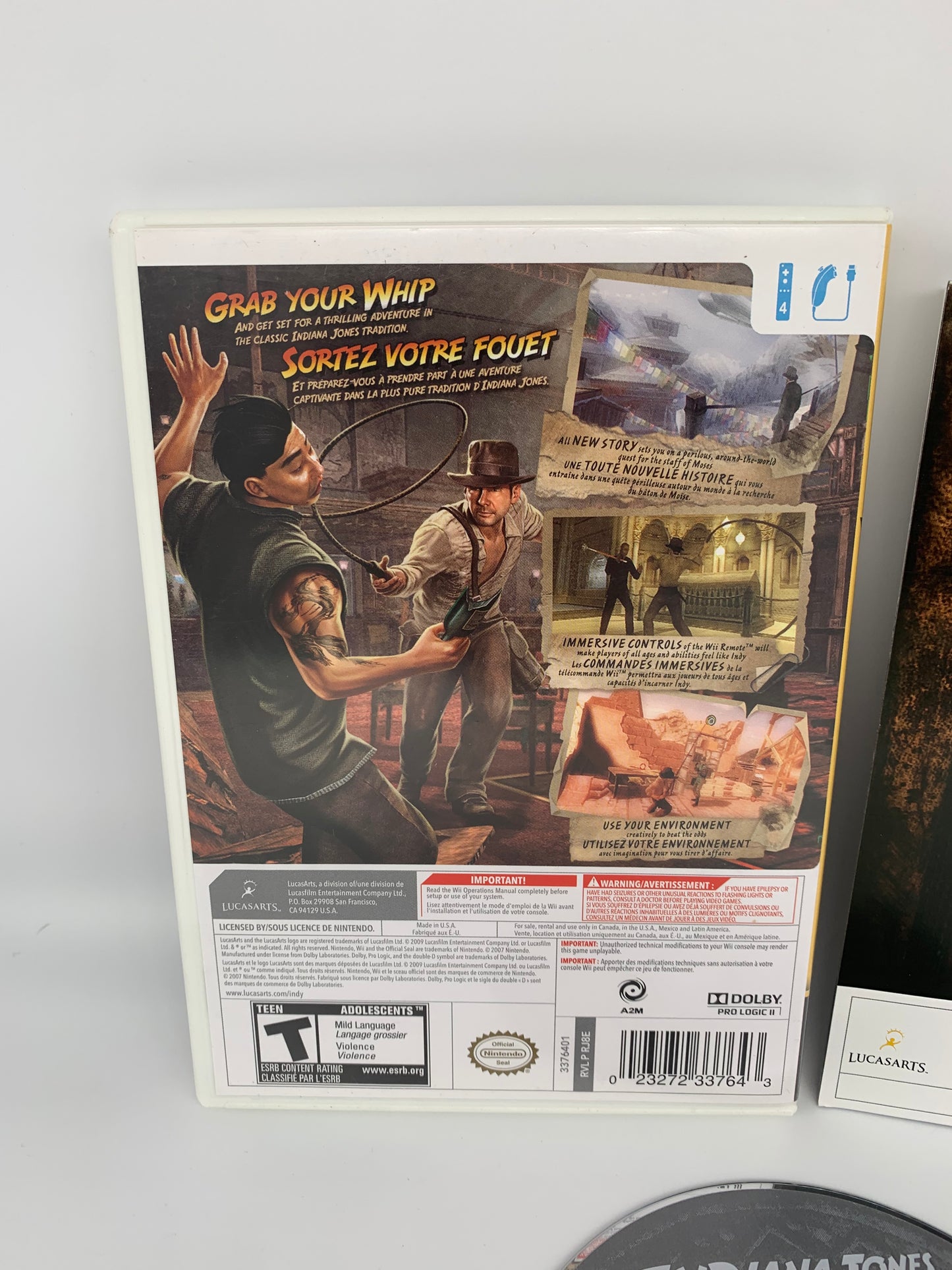 NiNTENDO Wii | iNDiANA JONES AND THE STAFF OF KiNGS