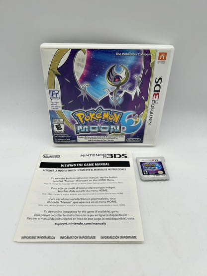 PiXEL-RETRO.COM : NINTENDO 3DS (3DS) COMPLETE CIB BOX MANUAL GAME NTSC POKEMON MOON