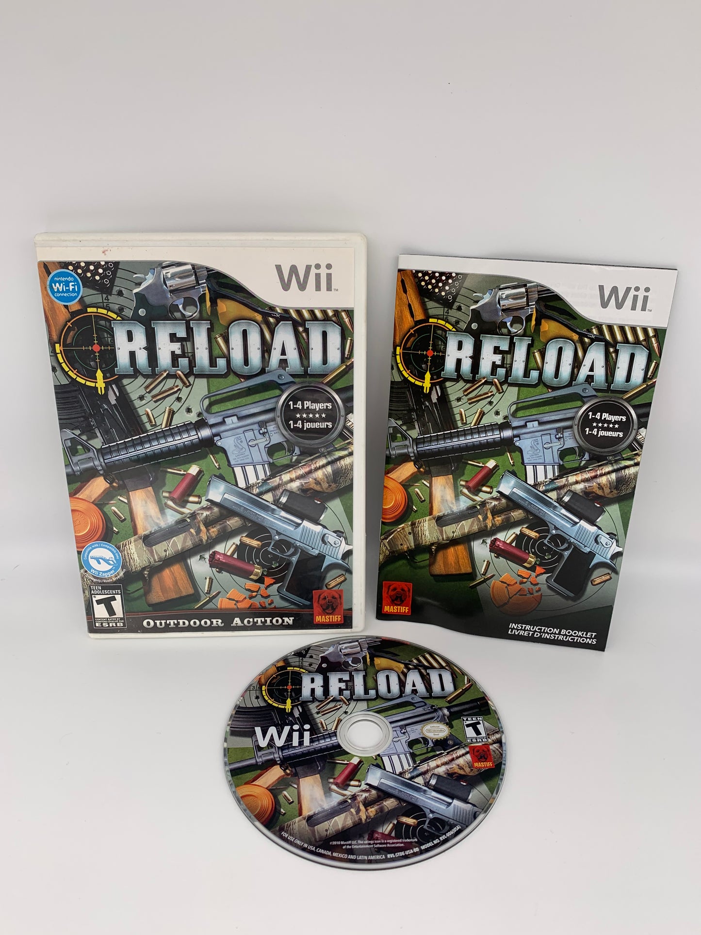 PiXEL-RETRO.COM : NINTENDO WII COMPLET CIB BOX MANUAL GAME NTSC RELOAD