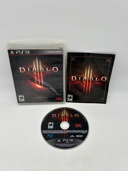 PiXEL-RETRO.COM : SONY PLAYSTATION 3 (PS3) COMPLET CIB BOX MANUAL GAME NTSC DIABLO III 