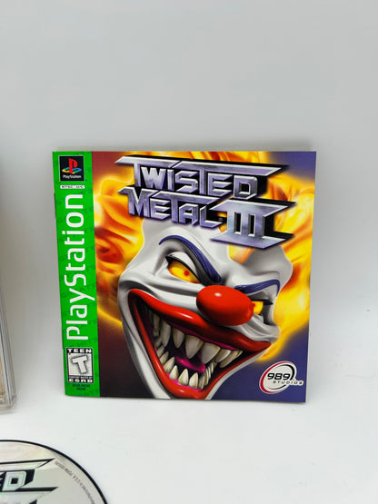 SONY PLAYSTATiON [PS1] | TWiSTED METAL III | GREATEST HiTS