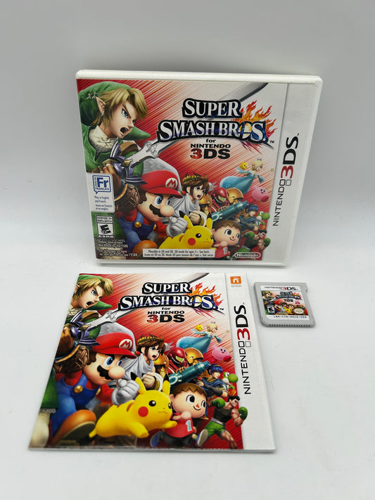 PiXEL-RETRO.COM : NINTENDO 3DS (3DS) SUPER SMASH BROS. COMPLETE CIB BOX MANUAL GAME NTSC