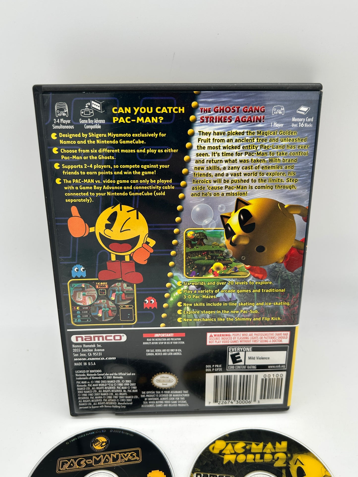NiNTENDO GAMECUBE [NGC] | PAC-MAN VS. WORLD 2 | PLAYERS CHOiCE