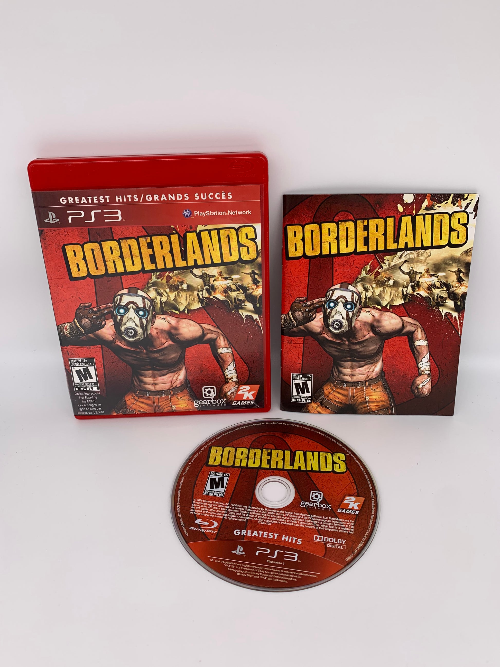 PiXEL-RETRO.COM : SONY PLAYSTATION 3 PS3 COMPLETE GAME BOX MANUAL BORDERLANDS NTSC