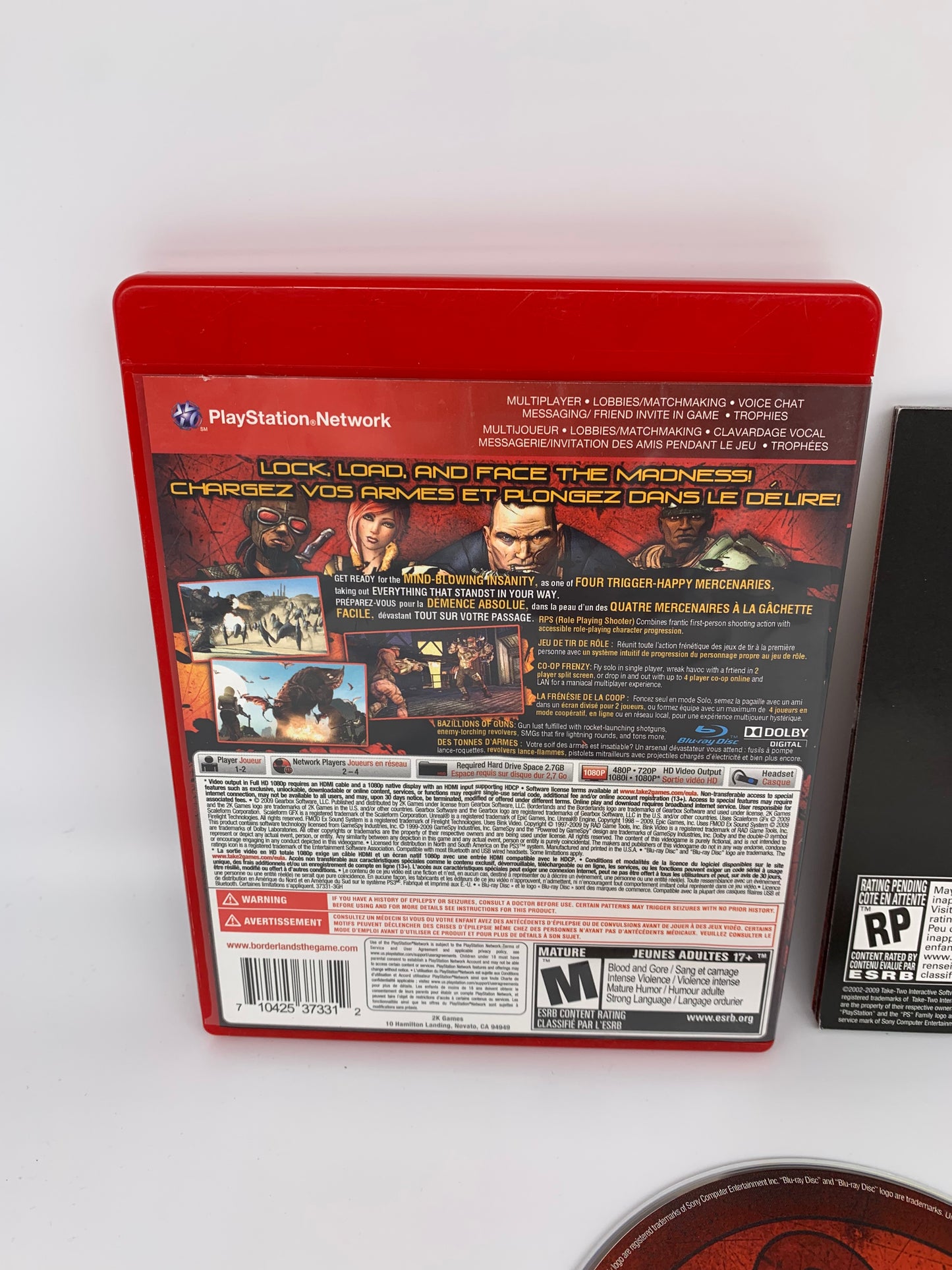 SONY PLAYSTATiON 3 [PS3] | BORDERLANDS | GREATEST HiTS
