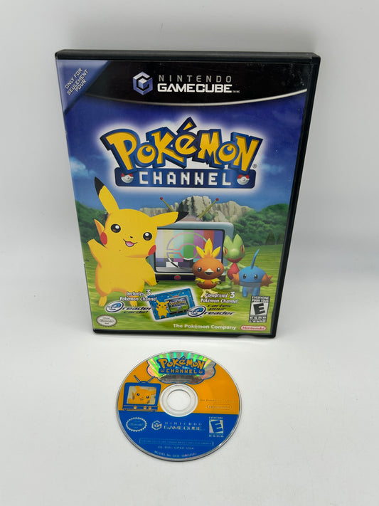 PiXEL-RETRO.COM : NINTENDO GAMECUBE COMPLETE CIB BOX MANUAL GAME NTSC POKEMON CHANNEL