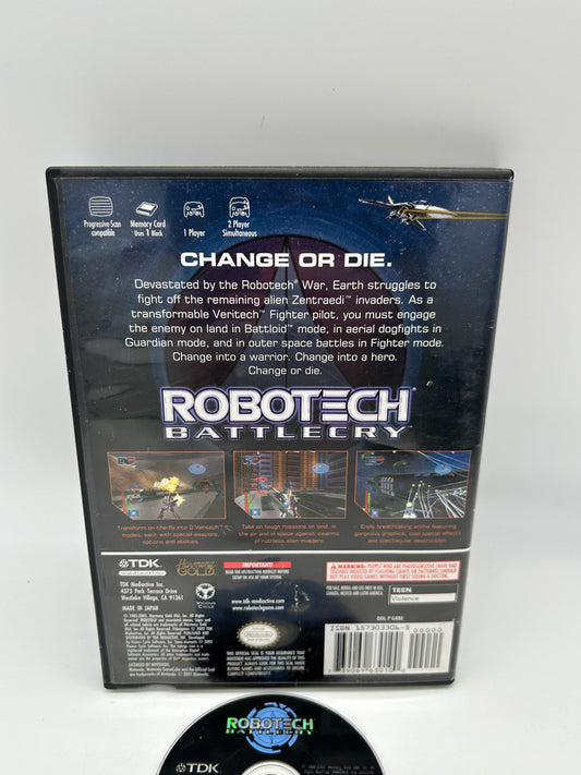 NiNTENDO GAMECUBE [NGC] | ROBOTECH BATTLECRY