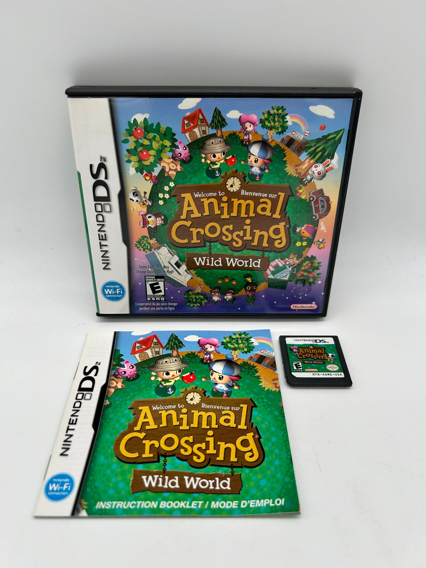 PiXEL-RETRO.COM : NINTENDO DS GAME NTSC ANIMAL CROSSING WILD WORLD