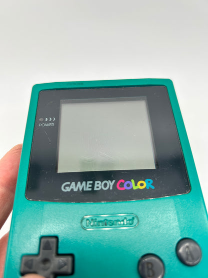 NiNTENDO GAME BOY COLOR [GBC] CONSOLE | MODEL TURQUOiSE TEAL CGB-001