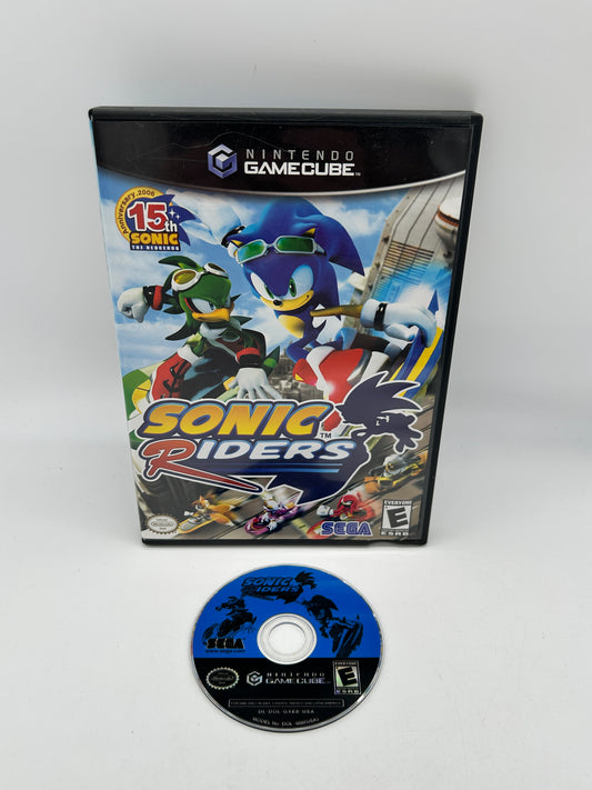 PiXEL-RETRO.COM : NINTENDO GAMECUBE COMPLETE CIB BOX INSTRUCTION MANUAL GAME NTSC SONIC RIDERS