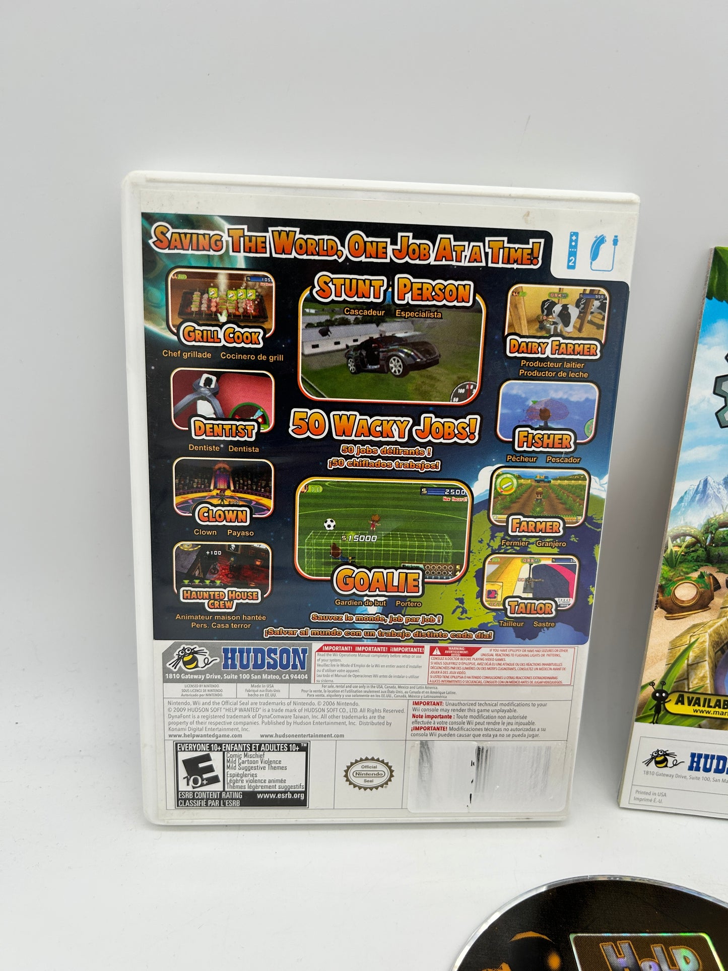 NiNTENDO Wii | HELP WANTED 50 WACKY JOBS