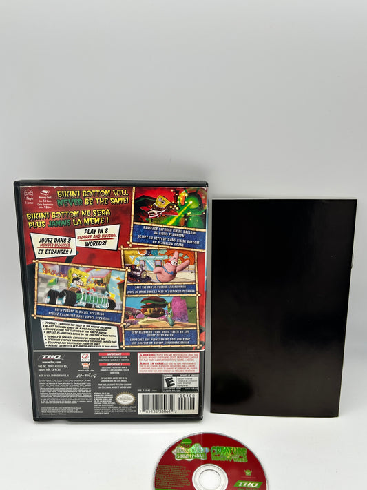 NiNTENDO GAMECUBE [NGC] | SPONGEBOB SQUARE PANTS CREATURE FROM THE KRUSTY KRAB