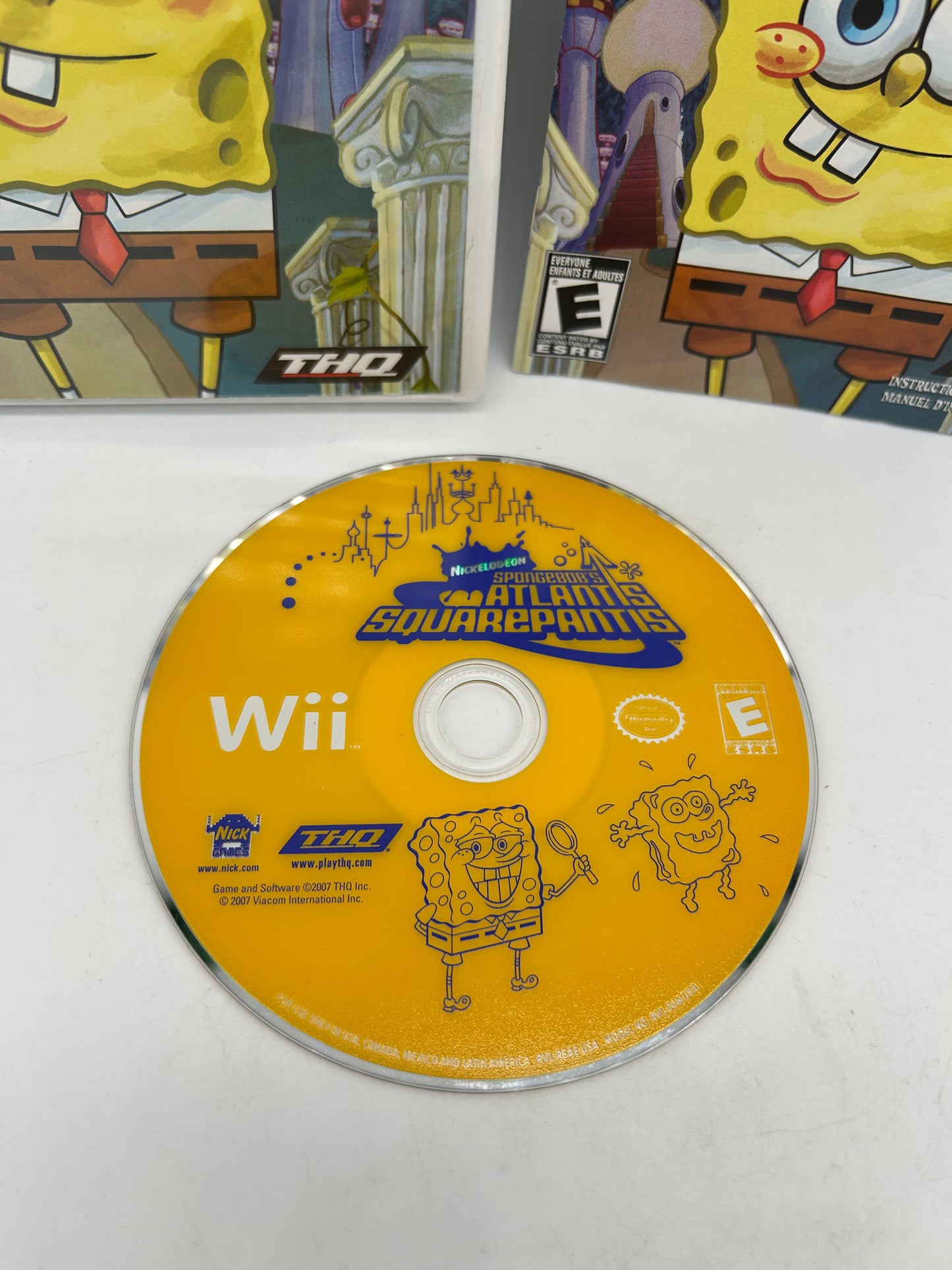 NiNTENDO Wii | NiCKELODEON SPONGEBOB SQUAREPANTiS ATLANTiS