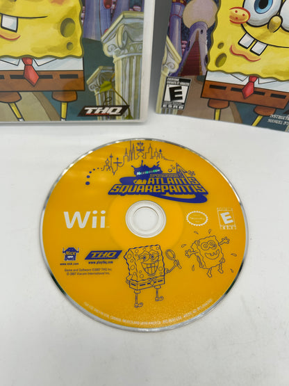 NiNTENDO Wii | NiCKELODEON SPONGEBOB SQUAREPANTiS ATLANTiS
