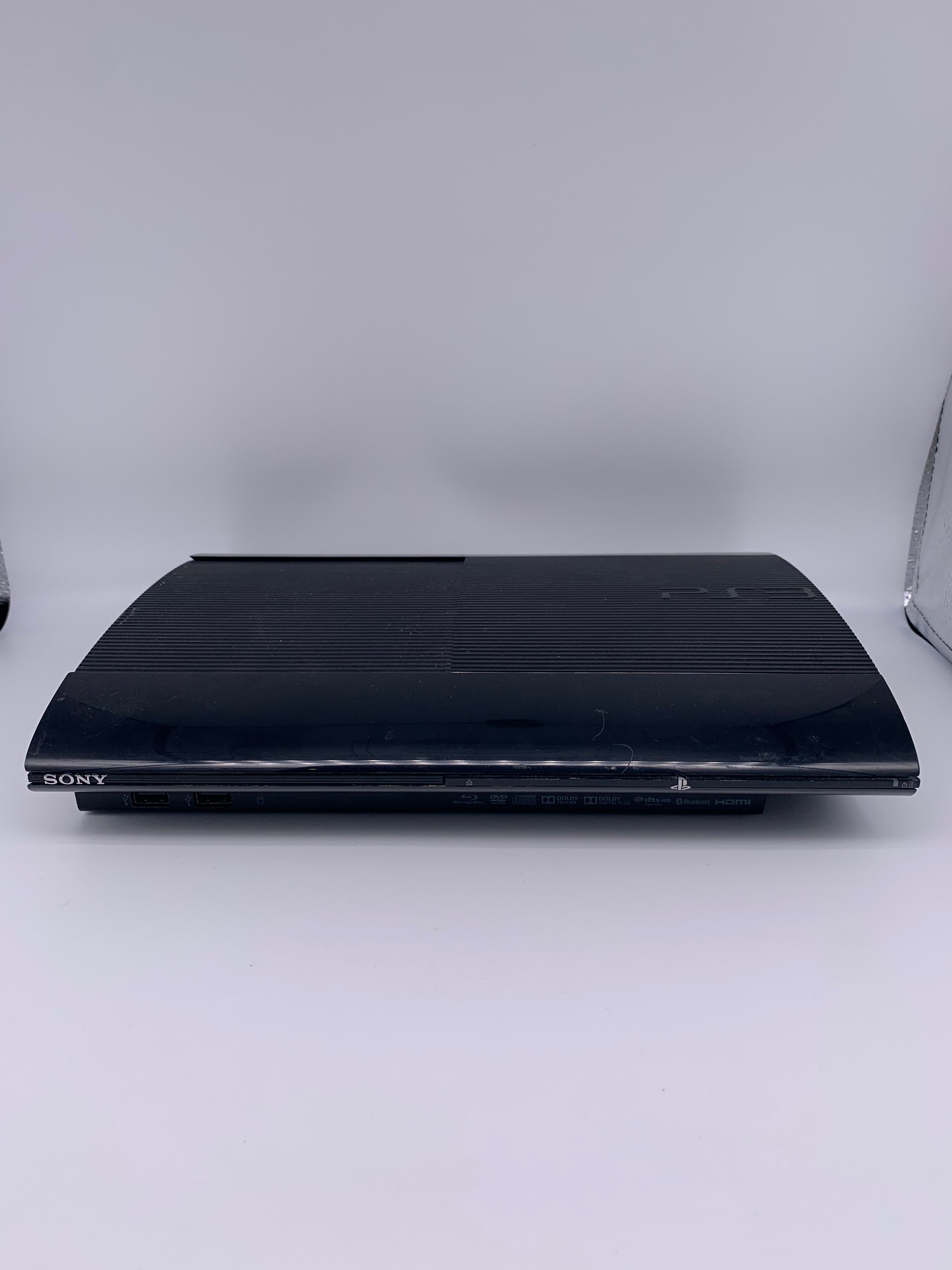 SONY PLAYSTATiON 3 ORIGINAL BLACK CONSOLE SUPER SLIM 500GB CECH