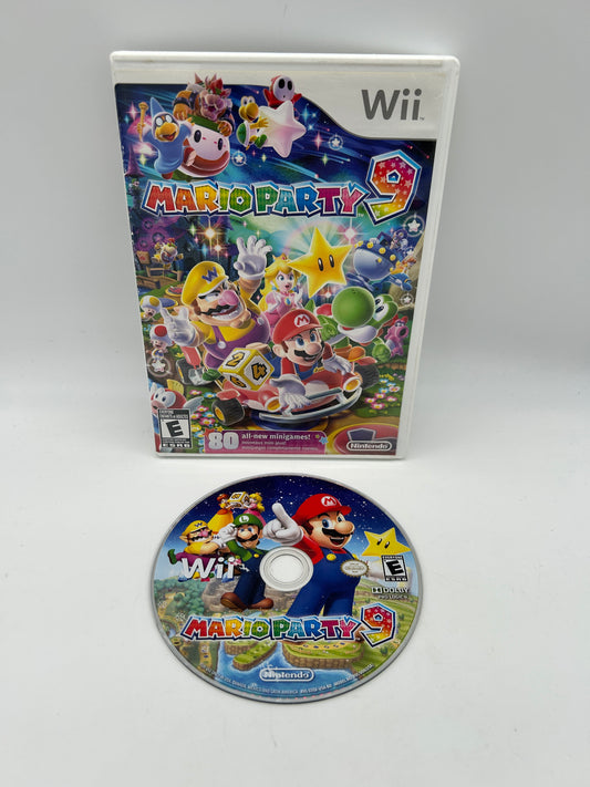 PiXEL-RETRO.COM : NINTENDO WII COMPLET IN BOX CIB MANUAL GAME NTSC MARIO PARTY 9