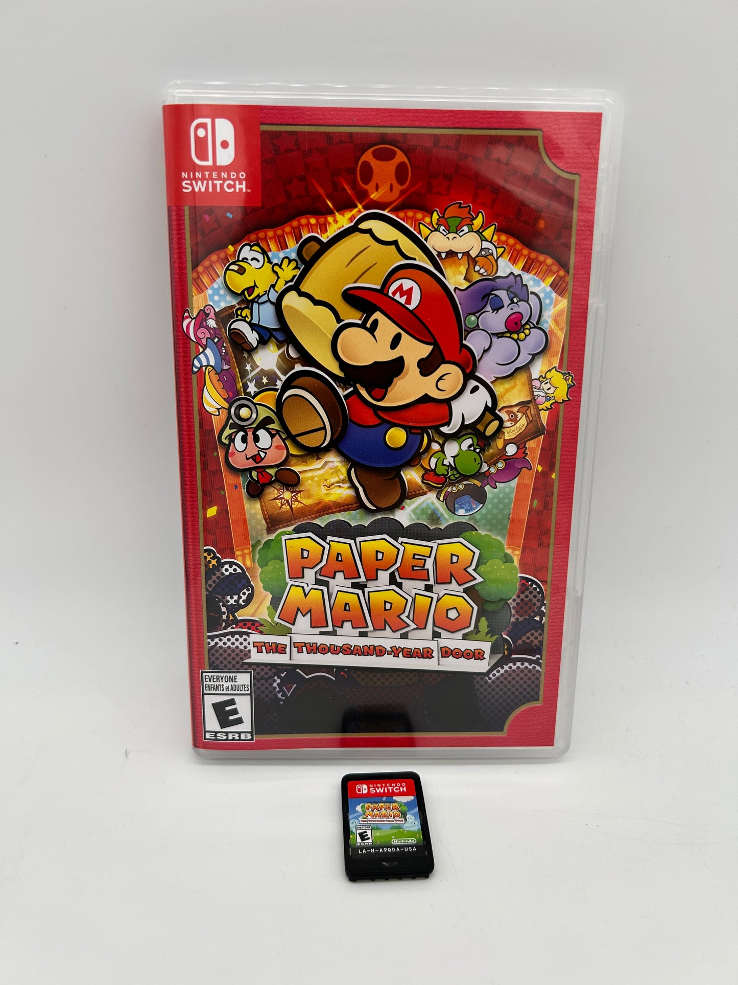 PiXEL-RETRO.COM : NINTENDO SWITCH COMPLETE IN BOX COMPLETE MANUAL GAME NTSC PAPER MARIO THE THOUSAND YEAR DOOR