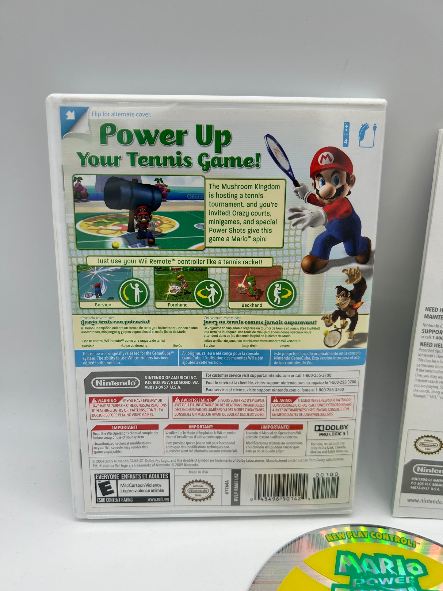 NiNTENDO Wii | MARiO POWER TENNiS