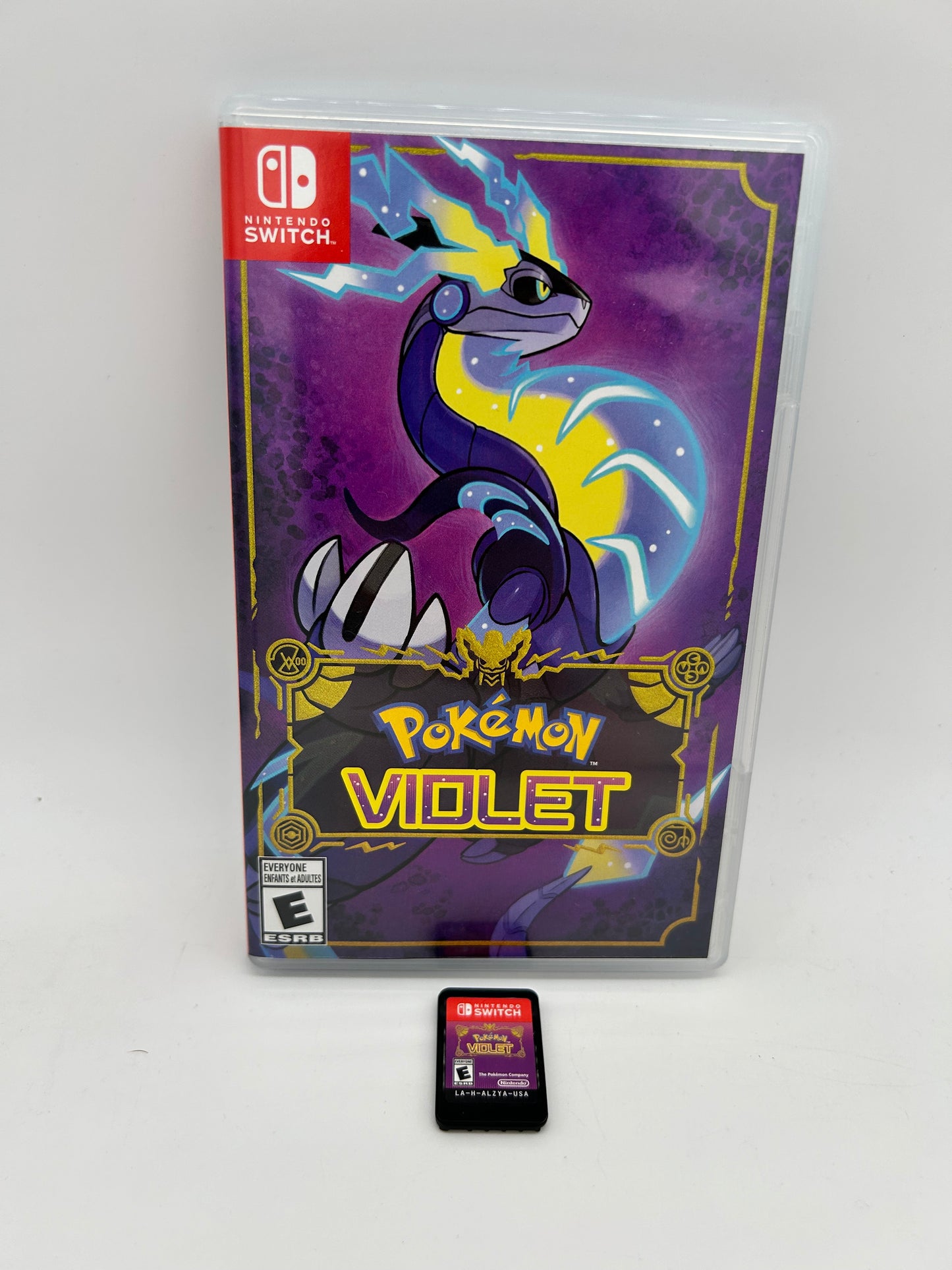 PiXEL-RETRO.COM : NINTENDO SWITCH COMPLETE IN BOX COMPLETE MANUAL GAME NTSC POKEMON VIOLET