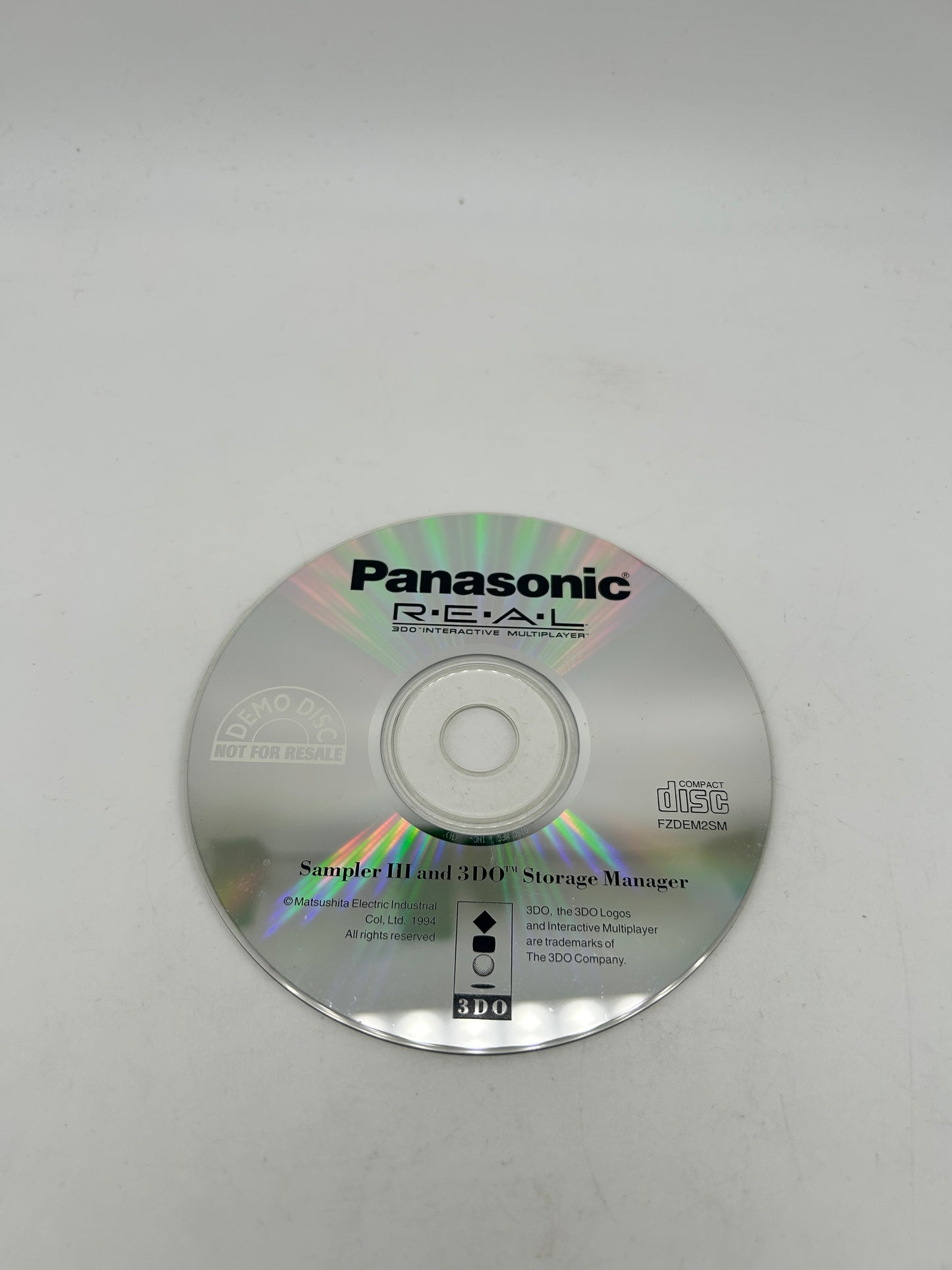 PiXEL-RETRO.COM : 3DO PANASONIC INSTRUCTION MANUAL NTSC GAME COMPLET CIB SAMPLER III 3 AND 3DO STORAGE MANAGER