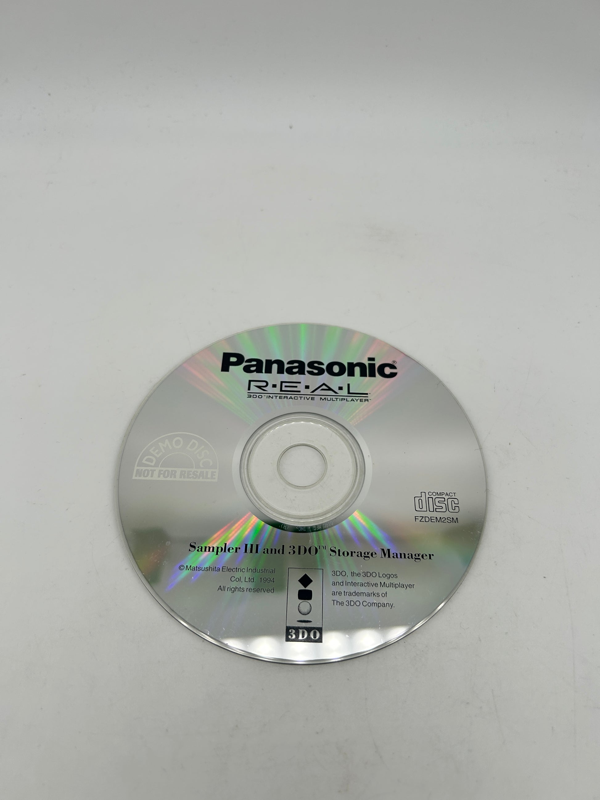 PiXEL-RETRO.COM : 3DO PANASONIC INSTRUCTION MANUAL NTSC GAME COMPLET CIB SAMPLER III 3 AND 3DO STORAGE MANAGER