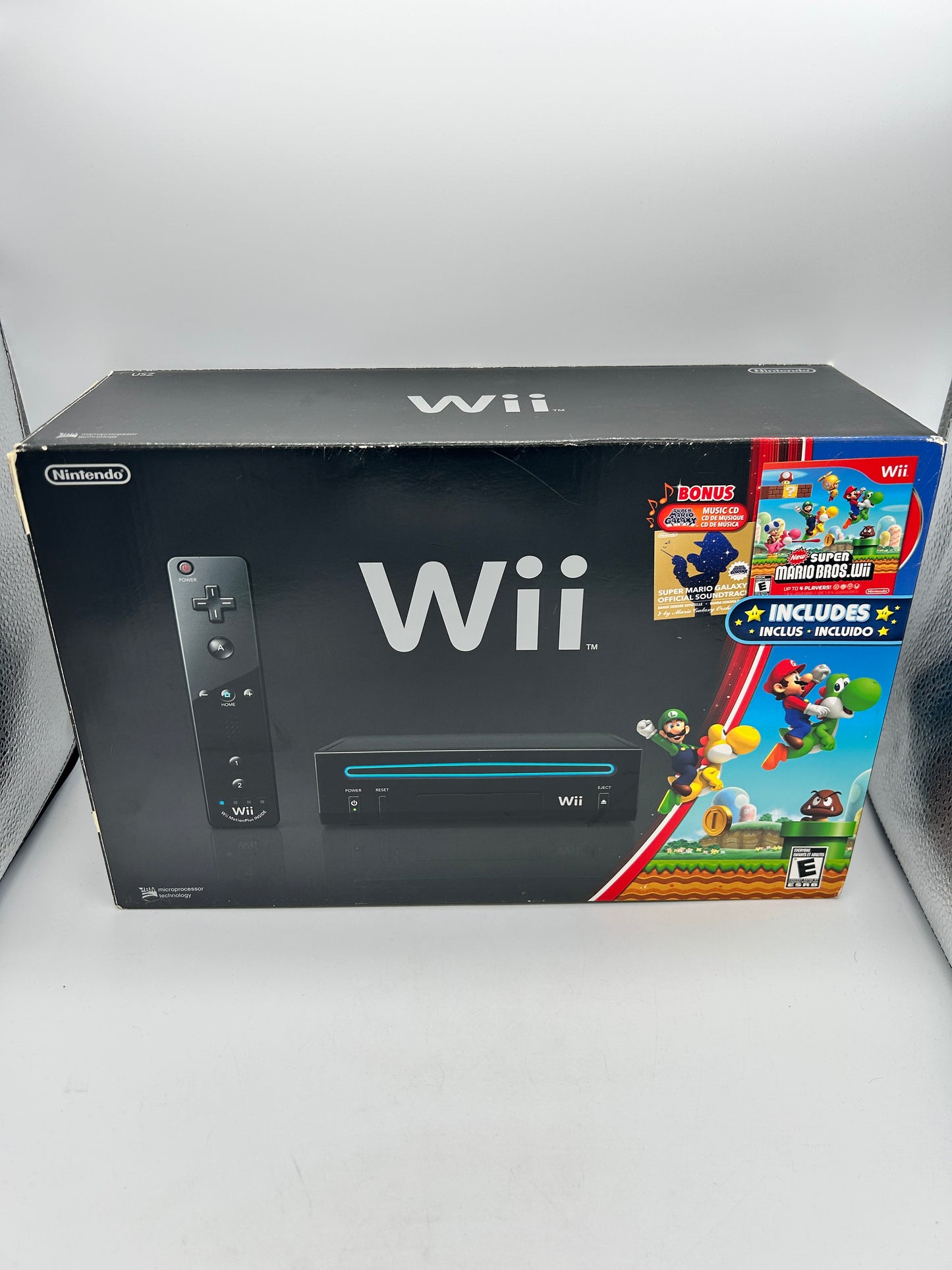 NiNTENDO Wii CONSOLE | MODEL NOiRE Wii NEW SUPER MARiO BUNDLE RVL-001 (USA)